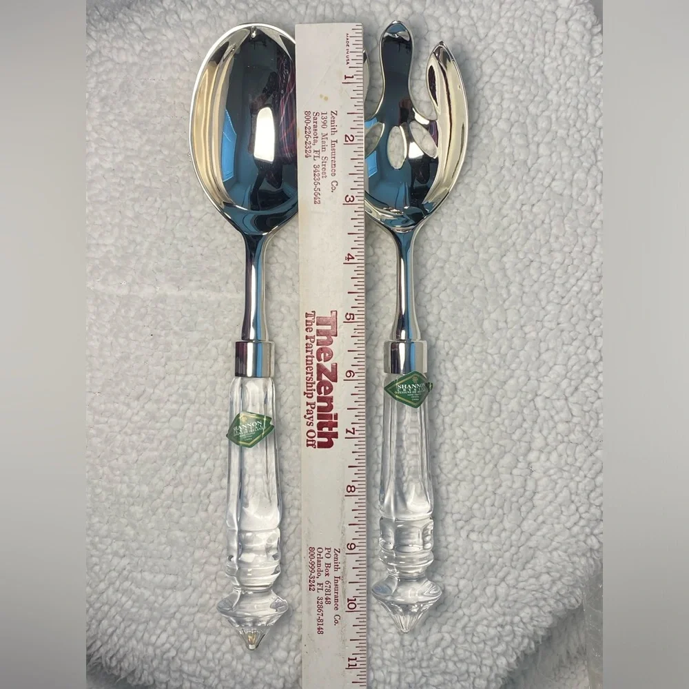 Vintage Shannon Crystal Salad Set - Designs of Ireland